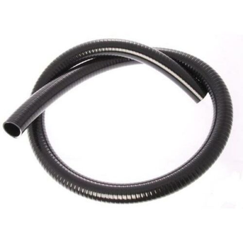 Pvc dikwandige slang flexibel zwart 50 mm (2") rol 50m