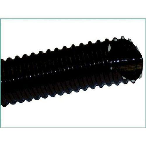 Flexibele pvc slang ringversterkt zwart 50 mm (2") per ROL10 meter