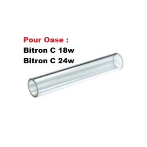 Verre quartz pour Bitron C 18/24w Oase 13325