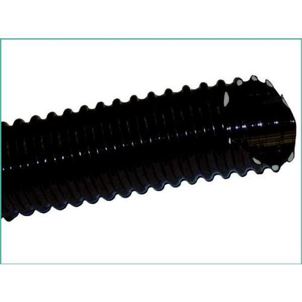 Tuyau pvc flexible annelé noir 50 mm (2") par ROULEAU 10M