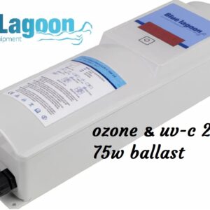 Ballast BLUE LAGOON UV-C OZONE 2.0 75w MINUTERIE partie électrique de l'uvc qui fournit l’électricité pour la lampe Uv-c. Ceci est une pièce de rechange d’origine